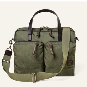Filson Green Messenger Bag - NWOT